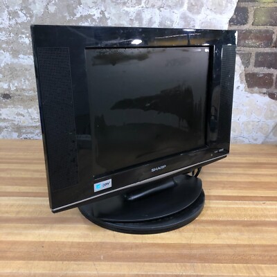 Sharp Liquid Crystal TV LC-15AV7U 15” 480p Retro Gaming RGB/RCA/S