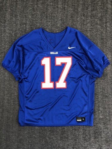 Buffalo Bills Nike Jersey Mens Extra Large Josh Allen 17 Mesh Practice Football