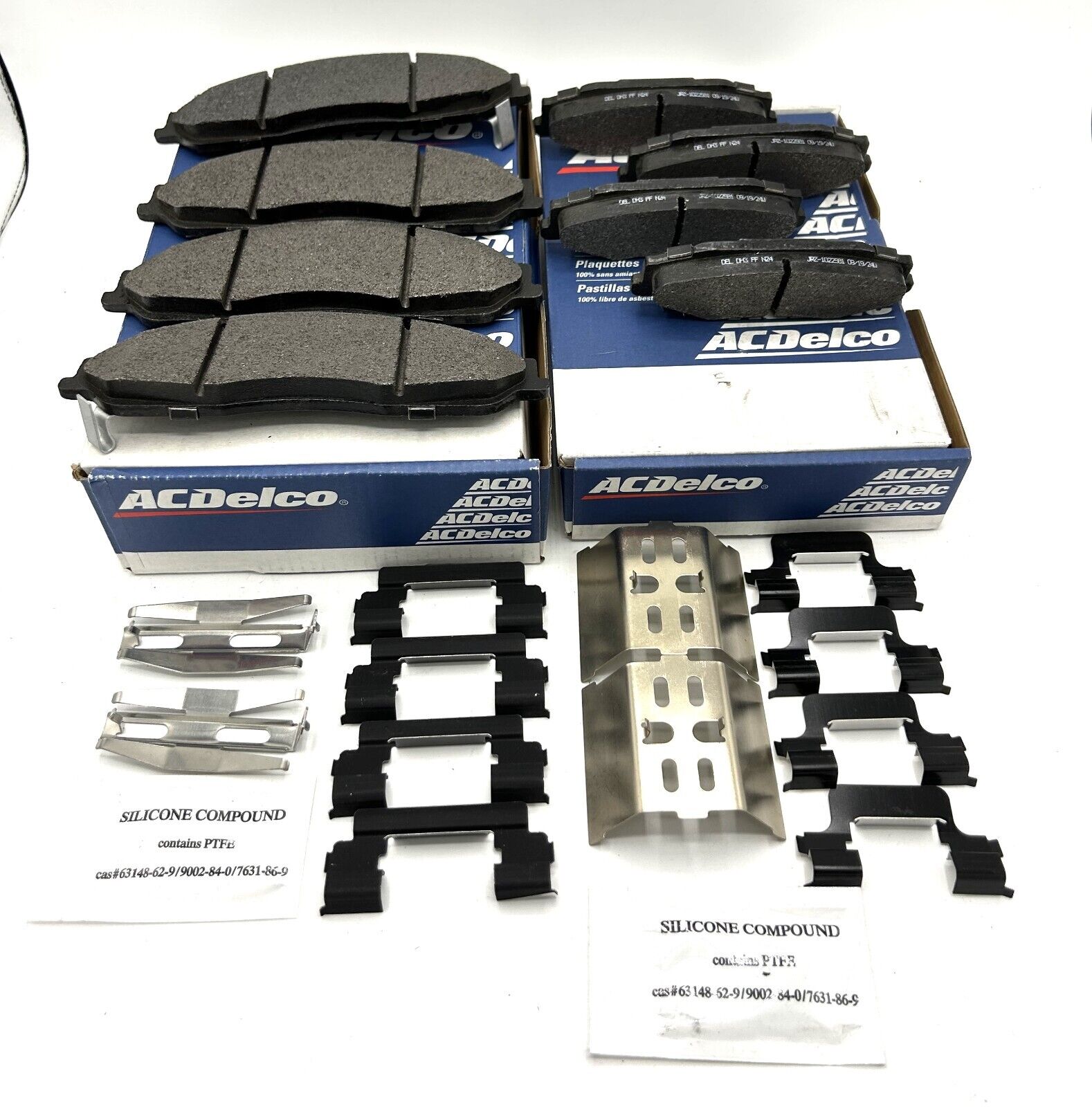 OEM Acdelco GOLD Metallic Brake Pads for 2003 - 2013 Corvette C6 BASE