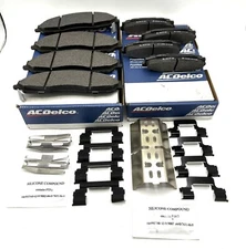 OEM Acdelco GOLD Metallic Brake Pads for 2003 - 2013 Corvette C6 BASE