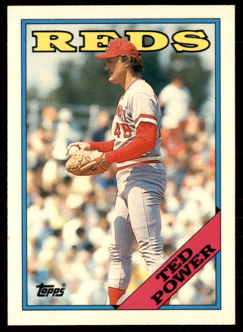 1988 Topps TIFFANY Ted Power 2 Cincinnati Reds #236 | eBay