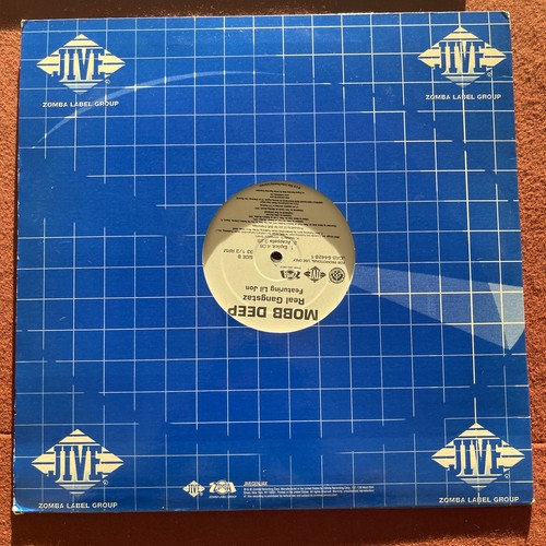 MOBB DEEP - Amerikaz Nightmare - 2004 Vinyl 2 LPs promo marbled + 12" Real Gang - Picture 9 of 9