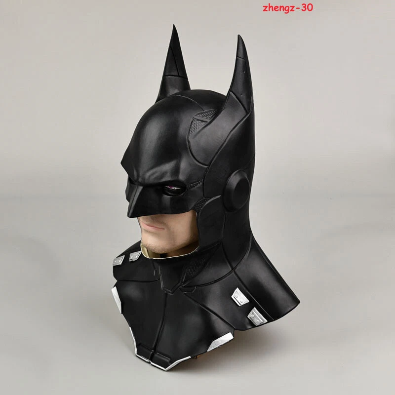 Justice League Batman Mask Cosplay Bruce Wayne Hood Wearable Halloween Helmet - Image 3 of 4