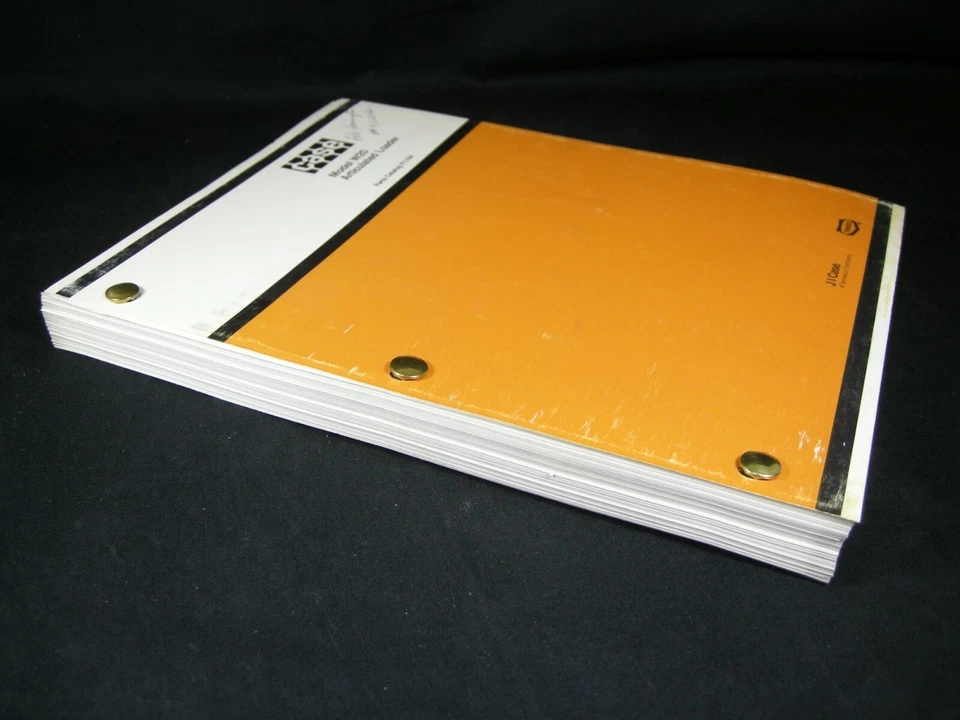 CASE W20 Articulated Loader Tractor Parts Manual Book Catalog List OEM - Image 4 of 4