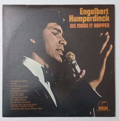 Engelbert Humperdinck We Made it Happen vinyl LP record London XPAS 71038 Tested