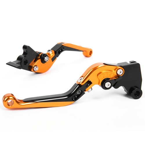 For Kawasaki KLV1000 ALL YEARS CNC Folding Extending Clutch Brake Levers Motor - Picture 2 of 17