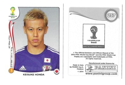 Panini - WM Brasilien 2014 - Sticker - aus Liste aussuchen (251 - 500) (T12)