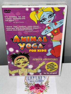 Animal Yoga for Kids - African Adventure (DVD, 2005) BRAND NEW *8