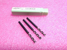 *3 PCS* WALTER TITEX 4.4mm HSS Screw Machine Drill Bit, Flute 0.945" L