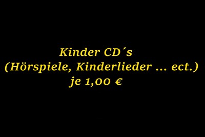 Kinder CD`s-Auswahl (Hörspiele, Kinderlieder ... ect.) Guter Zustand  je 1,00  