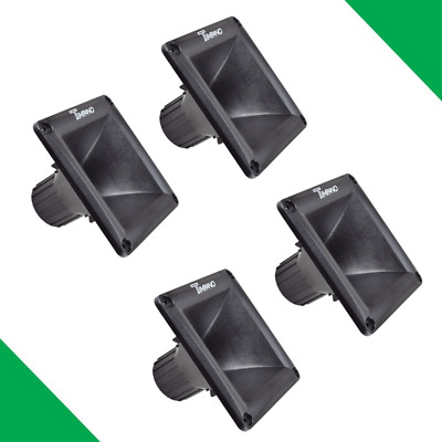 (4) TIMPANO AUDIO TPT-HL11-25 1'' EXIT SCREW-ON HORN FOR CAR DOOR PRO AUDIO