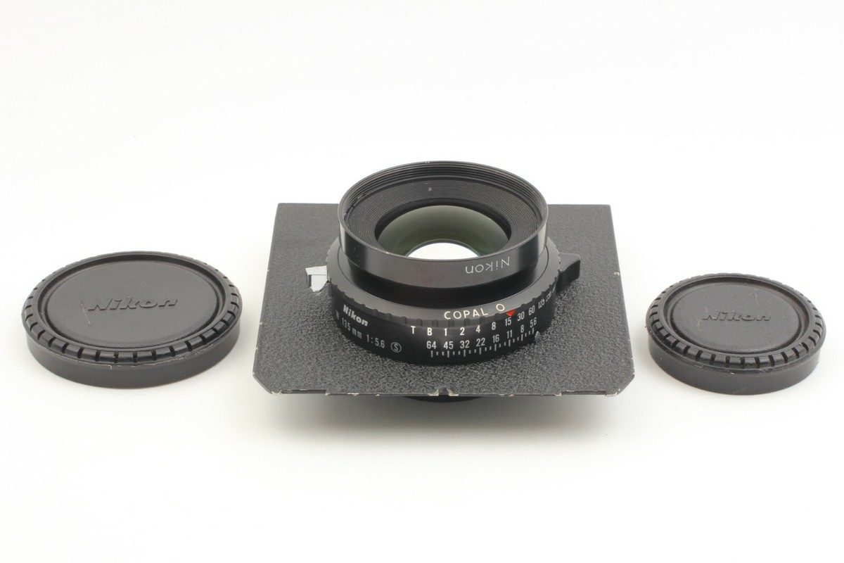MINT】 Nikon Nikkor-W 135mm f/5.6 S Lens Copal 0 Shutter MINT】 Nikon Nikkor-W 135mm f/5.6 S Lens Copal 0 Shutter