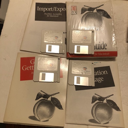 Peachtree Accounting For Macintosh 2.0 From 1993 Vintage - Picture 7 of 13