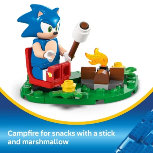 LEGO Sonic the Hedgehog: Sonic's Campfire Clash Building Toy 77001 - Picture 5 of 9