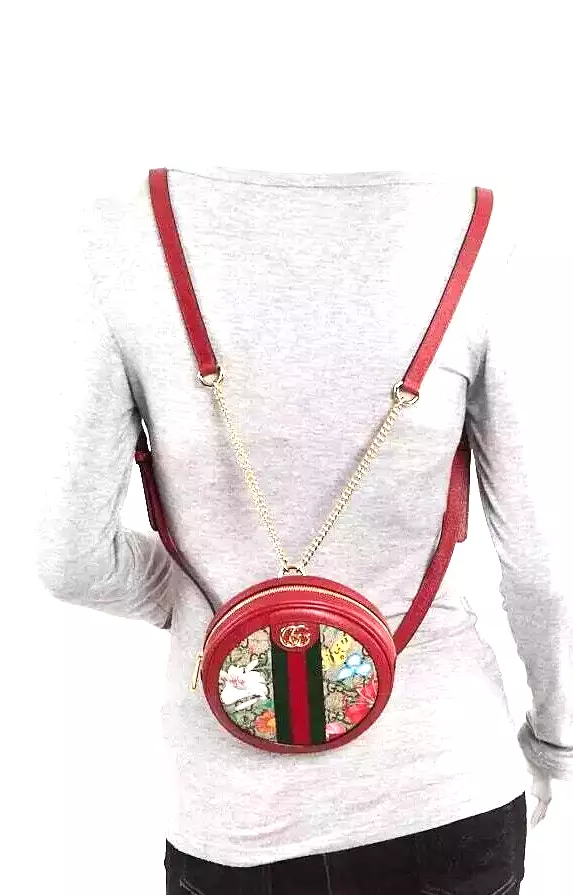 SAC À DOS/SAC À MAIN ROND FLORAL GUCCI OPHIDIA SUPREME GG