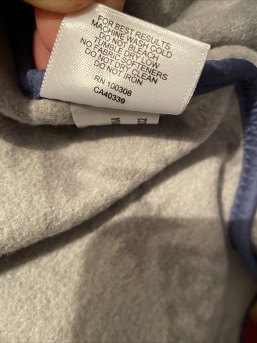 PETER MILLAR CROWN New Men’s Full ZIP Fleece Sleeveless Gray Vest/Jacket Size L - Picture 14 of 14