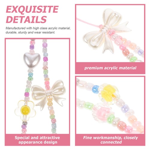 Handy Kette Armband Mit Handyanhänger Perlenbesetztes Telefonarmband - 第 4/12 張圖片