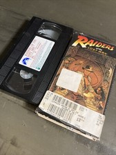 Indiana Jones and the Raiders of the Lost Ark VHS Tape Paramount