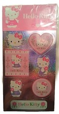 Hello Kitty Stickers, Hologram, Sealed, Sanrio Co. Ltd., 1 Pack/2 Sheets, 2006