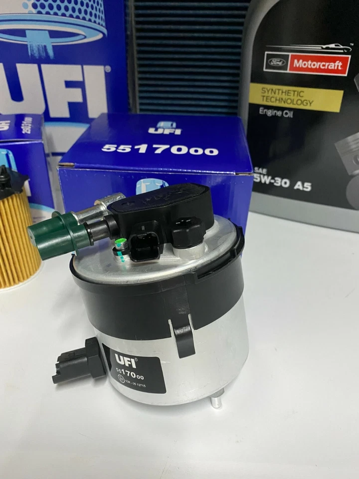 KIT TAGLIANDO 4 FILTRI 4 LITRI FORD MOTORCRAFT 5W30 FOCUS 2 SERIE C MAX 1.6 TDCI - Immagine 2 di 3