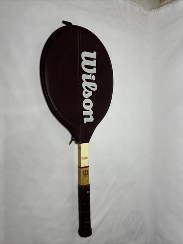 Raqueta de tenis de colección Wilson Jack Kramer autógrafo tamaño mediano 4 1/2 agarre - Imagen 2 de 20