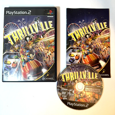 LucasArts Thrillville Sony PlayStation 2 PS2 Frontier