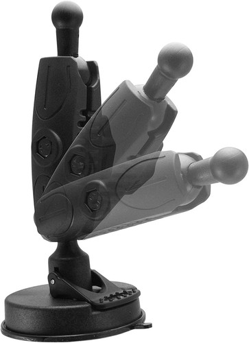 iBOLT 17mm Dual Ball to Sticky Suction Cup Mount Base - Picture 3 of 6