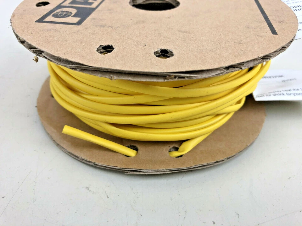 PANDUIT HSTT09-C4 3/31 amarillo termocontraíble HS XPO 600V 1090 pies 30,5 m Foto 4 de 4