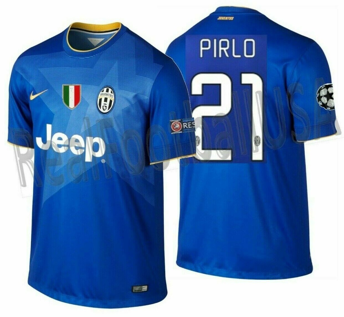 NIKE ANDREA PIRLO JUVENTUS UEFA CHAMPIONS LEAGUE AWAY JERSEY NIKE ANDREA PIRLO JUVENTUS UEFA CHAMPIONS LEAGUE AWAY JERSEY