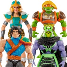 Masters Of The Universe Turtles Of Grayskull Wave 3 Complete Set New Figures