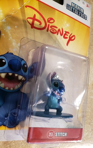 Disney NANO METALFIGS Lilo & Stitch Metal Die-cast Figure New in Box Surfboard - Picture 2 of 5