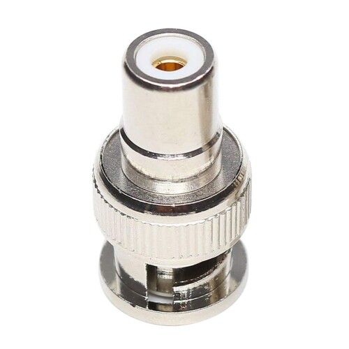 5x BNC male to RCA phono female adapter / connector m/f for CCTV cameras - Afbeelding 4 van 6