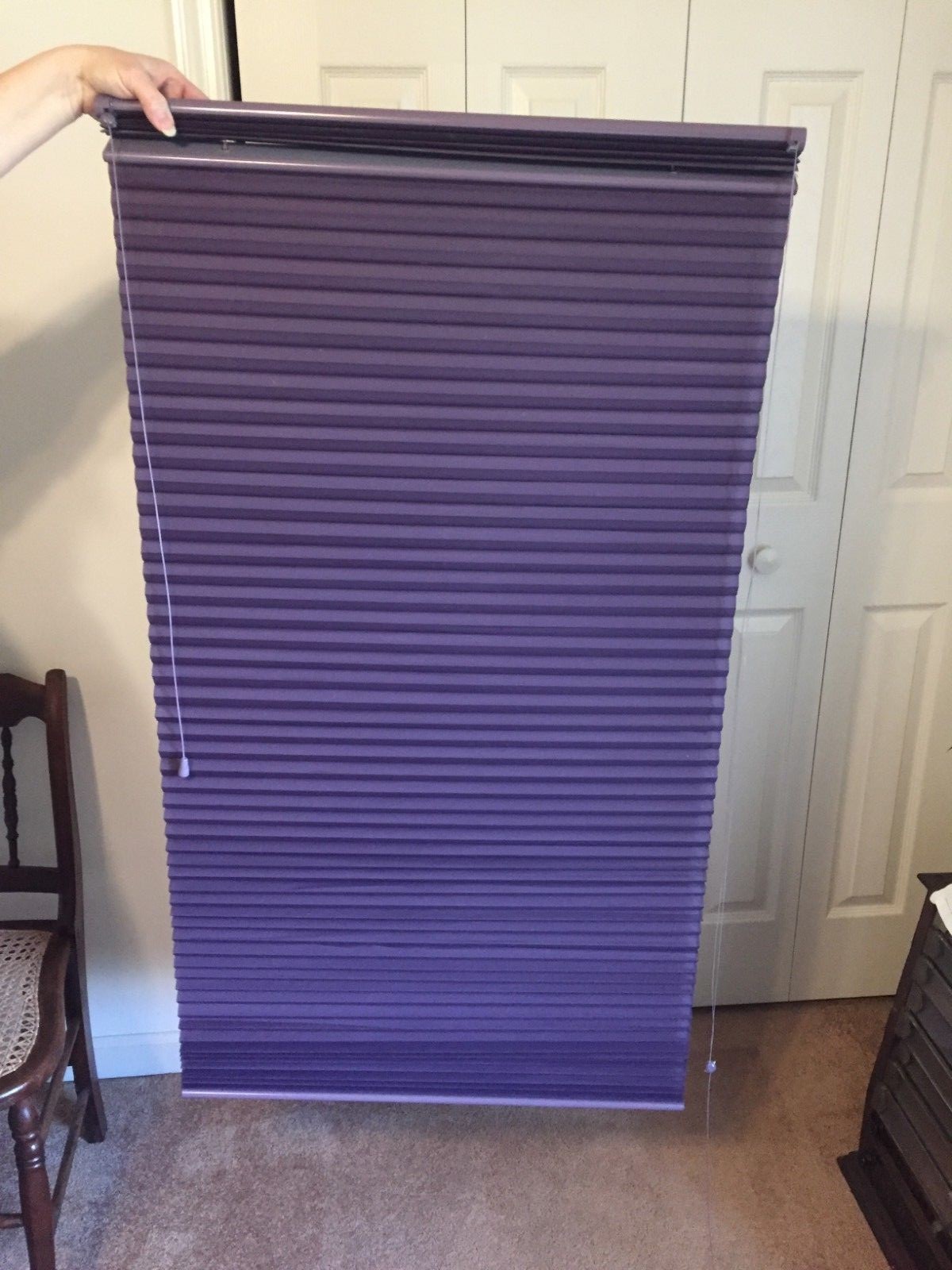 Kirsch Top Down/Bottom Up Cellular Shade 25.5" x 45.5" Inside Mount - Reduced $