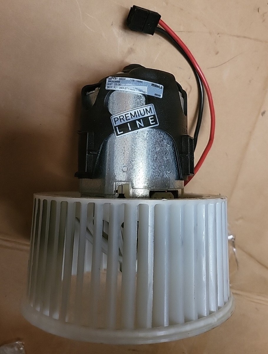 BMW M5 Behr Hella Service HVAC Blower Motor 351043271 64119242607 