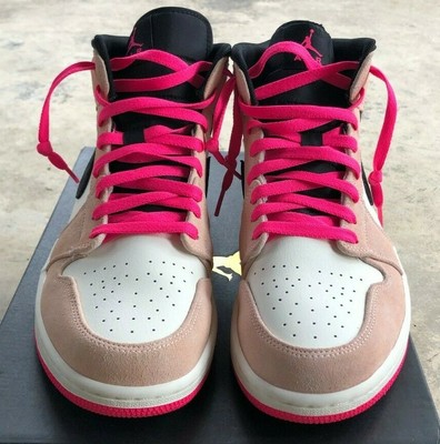 Air Jordan 1 Mid SE Men's Crimson Tint 