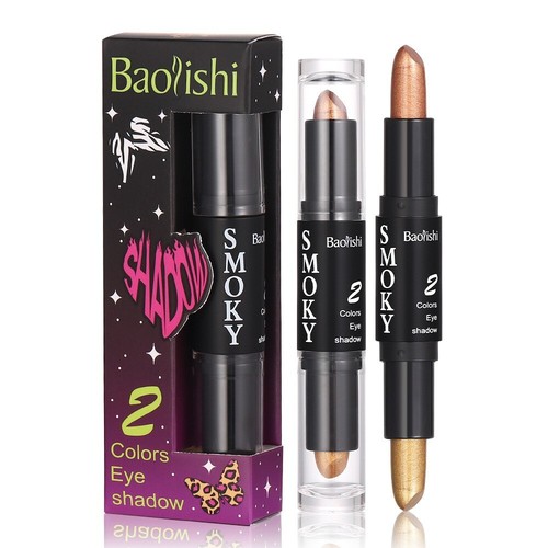 Pearly Eyeshadow Stick Double Ended Waterproof Long Lasting Shimmer Eye Makeup - Picture 5 of 17