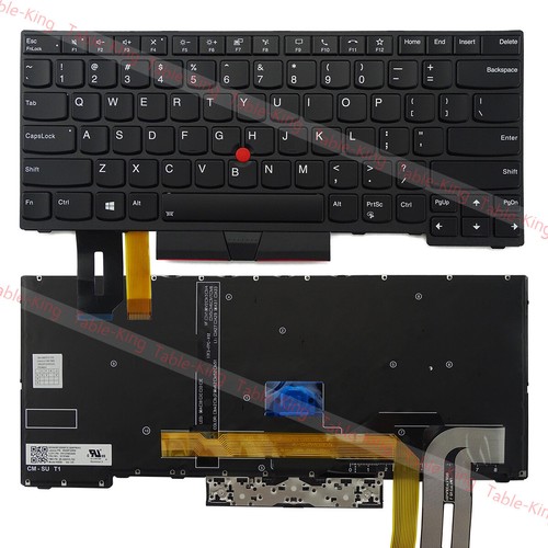 US Tastatur mit Hintergrundbeleuchtung für Lenovo Thinkpad T470 T460S E480 (138 Modelle zur Auswahl) - Bild 90 von 143