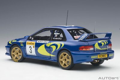 Finished product AUTOart 1/18 Subaru Impreza WRC 1997 from