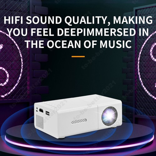 1080P HD Mini Pocket Projectors LED Projector USB/AV/TF Slots Built-in speaker - Picture 13 of 27