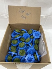 N. I. 11969-007-R3000 CAP/PLATE ASSY-OLIVE PLATE-VALMONT 0430876-LOT OF 100