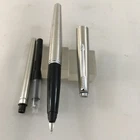 Special Parker 45 Flighter Brush Steel Fine steel nib+2 converter Mint USA