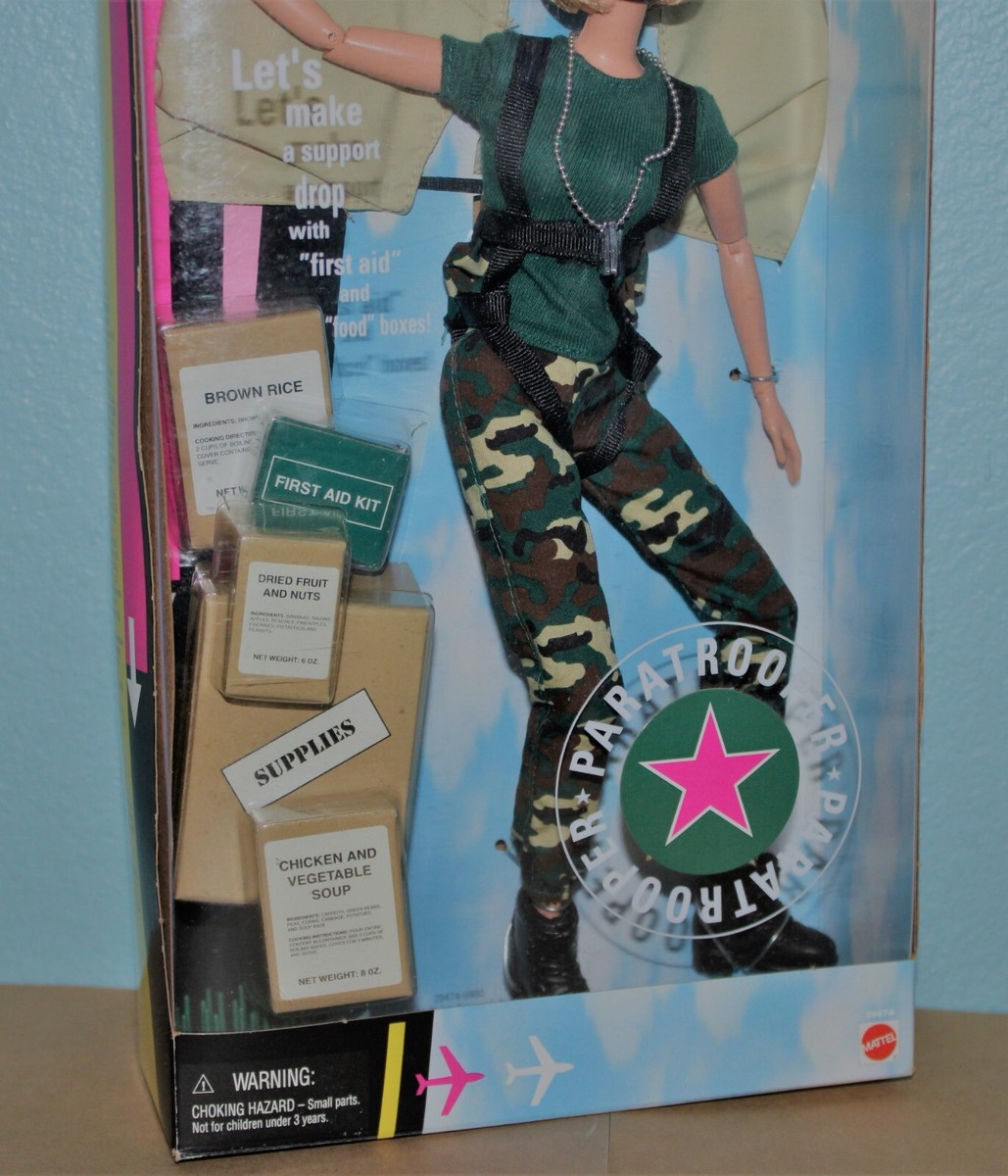 コミック・アニメ Barbie Paratrooper AAFES Special Edition Amazon.co.jp: Paratrooper Barbie Doll: An AAFES [Special