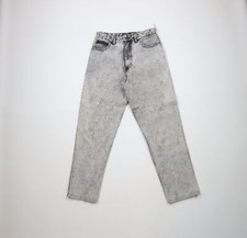 Vtg 80s Georges Marciano Guess Womens 31 Distressed Acid Wash Tapered Leg Jeans