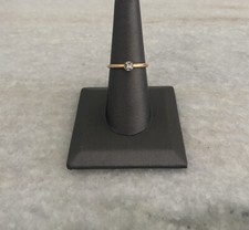 Beautiful Vintage 14k Yellow Gold Diamond Engagement Wedding Ring