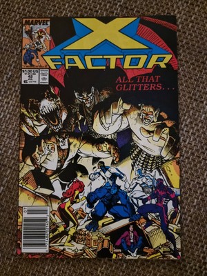 X-FACTOR Vol. 1 # 42 July 1989 MARVEL Comics - Trolls