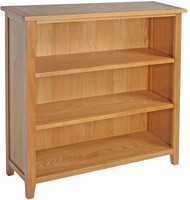 Barrett Oak Furniture Low Living Room Office Bookcase Barrett Oak Furniture Low Living Room Office Bookcase