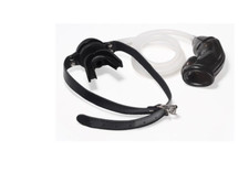 Penis zu Mund Mundknebel mit Peniskäfig & Pissrinne Urinal BDSM Bondage Dominus