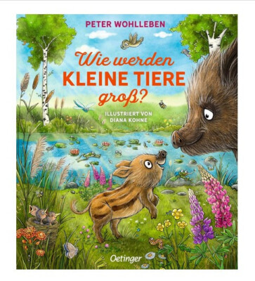 Wie werden kleine Tiere groß?      UNGELESEN ° von Peter und Carina Wohlleben °