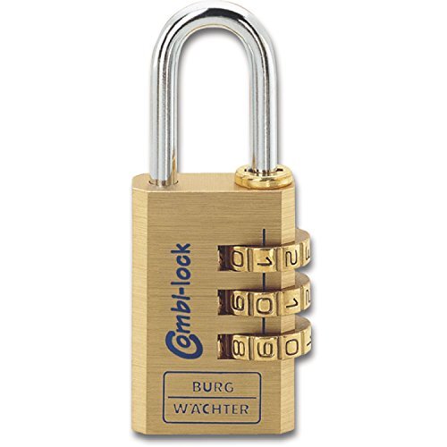 Burg Wachter, COMBI 80 30 M, Numeri lucchetto 80 Combi Lock, regolabile, larghez
