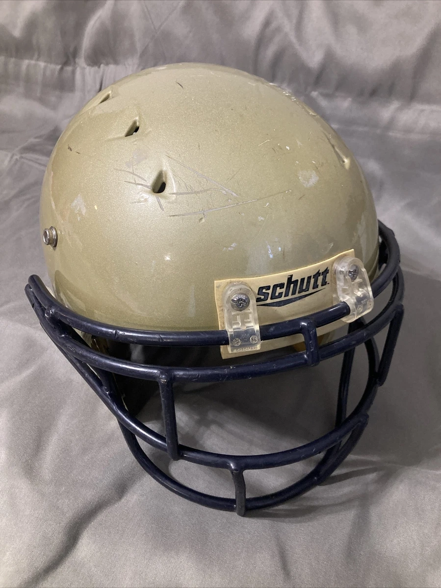Gold youth sales football helmet